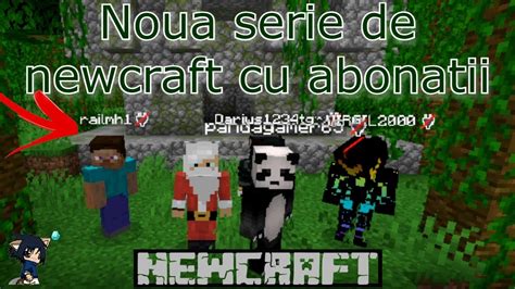 Hai Si Tu Pe Newcraft Minecraft Server Romania Toti Abonatii Is Bine