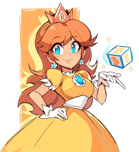 Princess Daisy Mario And 1 More Drawn By Champanus Danbooru