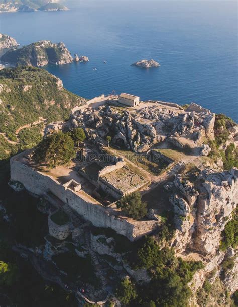 Angelokastro Castle Near Palaiokastritsa And Krini Corfu Island Ionian Sea Central Corfu And