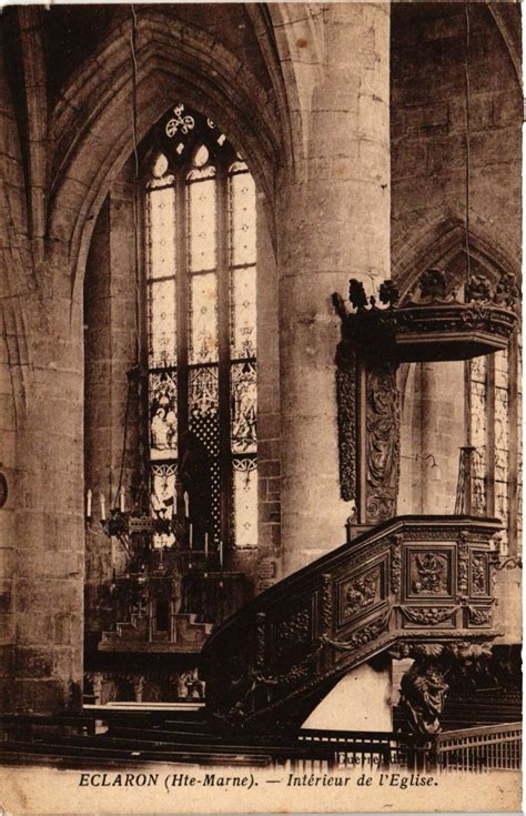 Eclaron Interieur De L Eglise Cartorum