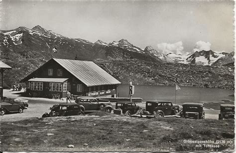 Grimsel Passhöhe BE viele Oldtimer 1939 Kaufen auf Ricardo