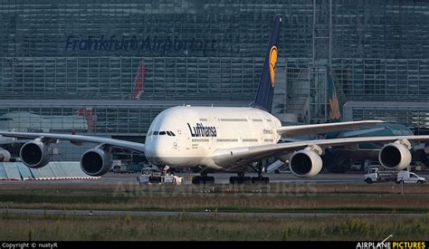 D Aima Lufthansa Airbus A380 At Frankfurt Photo Id 663690