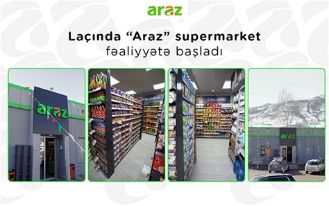 Minval.az - В Лачине открылся супермаркет «Араз» - Minval.az
