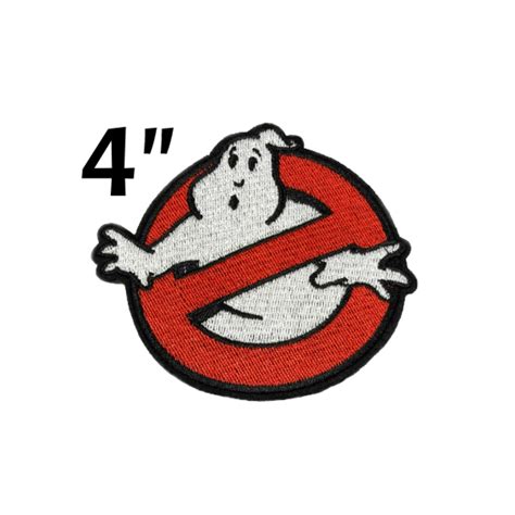 4 Ghostbusters No Ghost Logo Patch Embroidered Iron-on Applique for ...