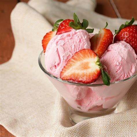 Recette Sorbet Aux Fraises Sans Sorbeti Re