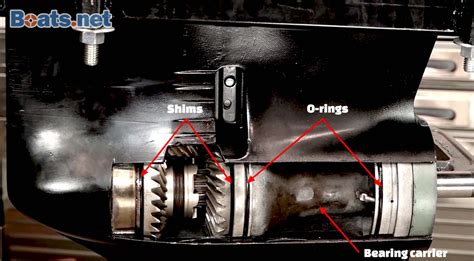 How To Replace Lower Unit Seal On Honda Outboard Evinrude Ge