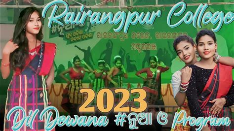 Dil Dewana L New Santali Video 2024 L Rairangpur College Rairangpur L