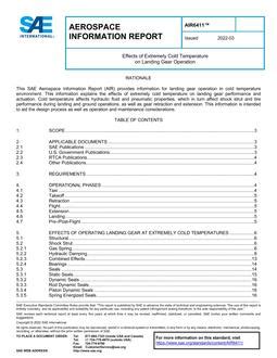 SAE AIR6411 PDF Lastest Technical Information