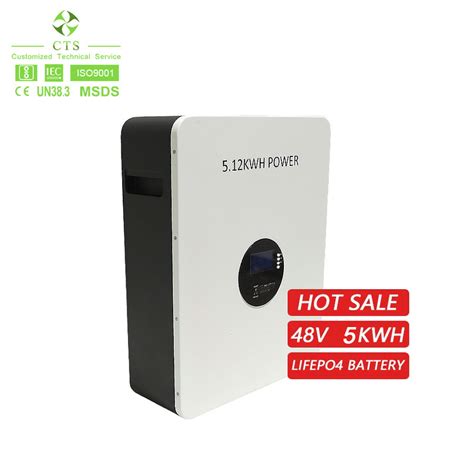 Kwh Wall Mounted Energy Storage System V Ah Lifepo Battery For