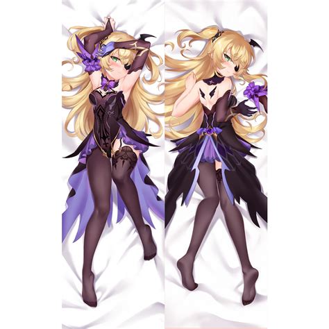 Dakimakura Anime Fischl Genshin Impact Double Sided Print Life Size