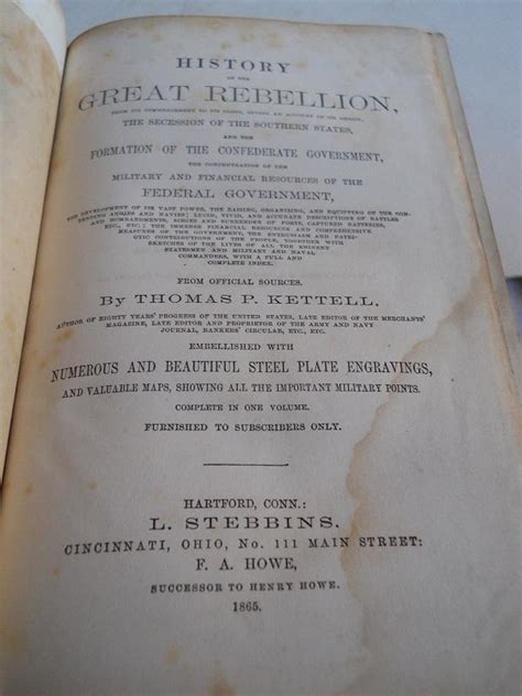 History Of The Great Rebellion From Its Commencement To Its Close