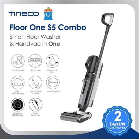 Jual Tineco Floor One S Combo Kit Smart Wet Dry Cordless Stick