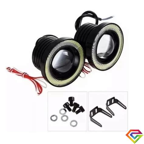 Pack De Neblineros Led Con Ojo De Angel 76mm Gianpa Variedades