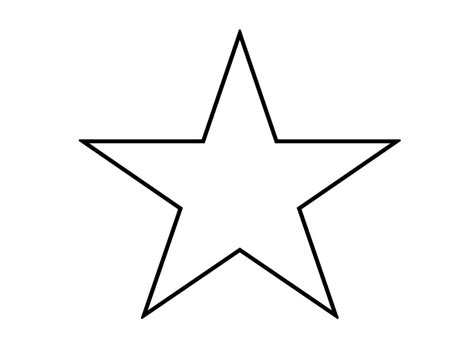 Star Stencil Printable