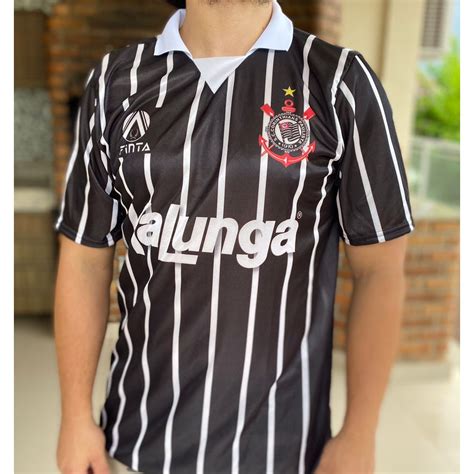 Camisa Corinthians Retr Retro Entrega Imediata Faz A Boa