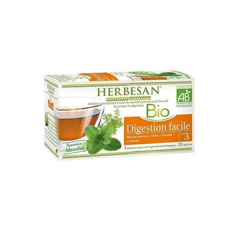 Herbesan Bio Infusion Digestion Facile Sachets