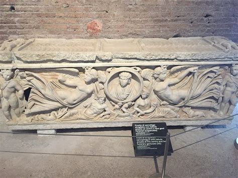 Second Century Sarcophagus Santa Maria Antiqua Roma Flickr