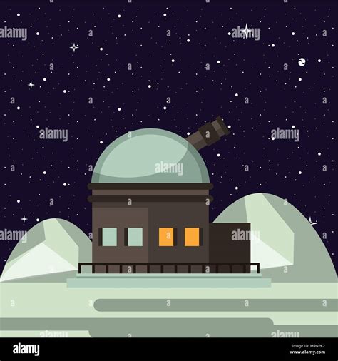 Very large telescope Stock Vector Images - Alamy