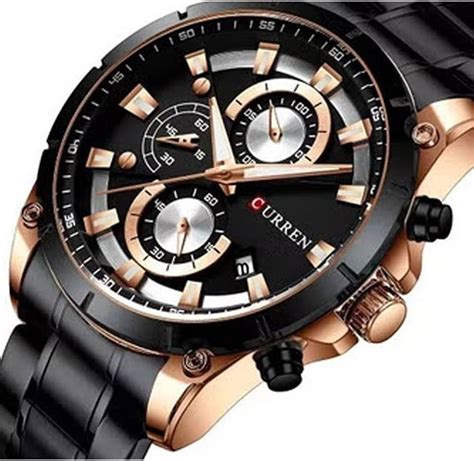 Curren Men Fashion Business Quartz Watch Top Brand Luxury Calendar