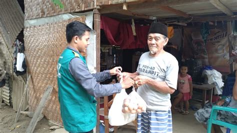 Ramadhan Berbagi WIZ Gorontalo Didistribusikan Sembako Ke Warga Kurang