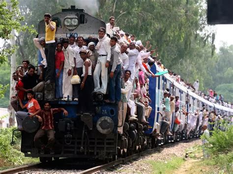 These Photos Of India S Overcrowded Railways Will Make You Grateful For