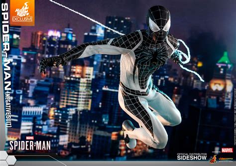 Spider Man Negative Suit Sixth Scale Figure By Hot Toys Sideshow Collectibles
