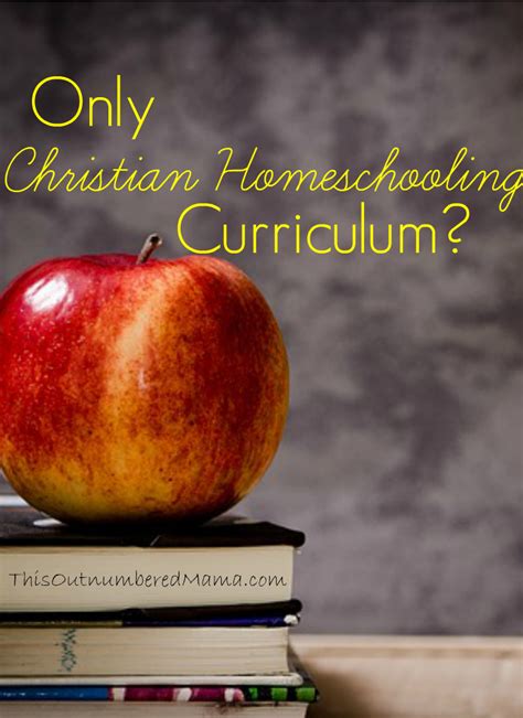 Only Christian Homeschooling Curriculum? – Autistic Mama