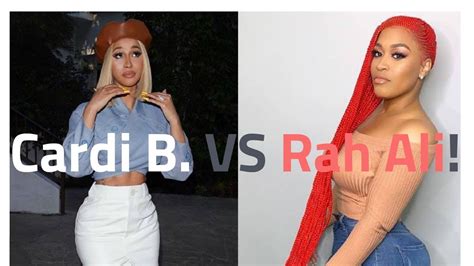 Rah Ali Slams Cardi B And Her Bff Star Brim Commentary Youtube