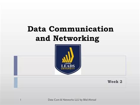 Ppt Data Communication And Networking Powerpoint Presentation Free Download Id2726881