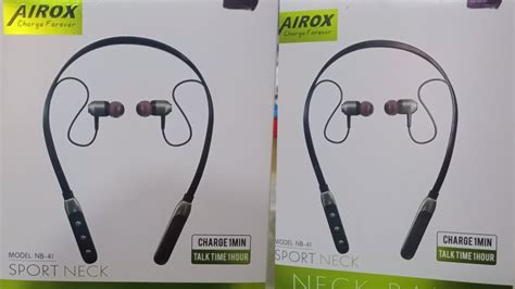 Airox Neck Band Unboxing Airrox Neck Band Unboxing And Review