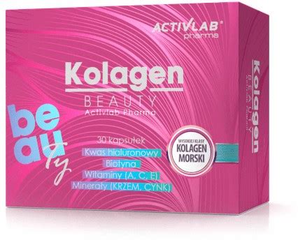 Kolagen BEAUTY Activlab Pharma 30 kapsułek 12439776049 Allegro pl