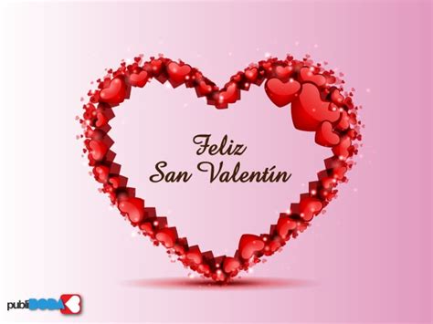 Imagenes De Corazones Con La Frase Feliz Día San Valentín Frases