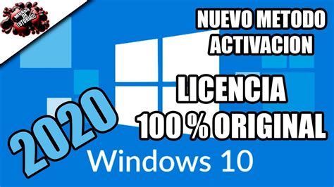 CÓMO ACTIVAR WINDOWS 10 PRO PARA SIEMPRE LICENCIA ORIGINAL 100