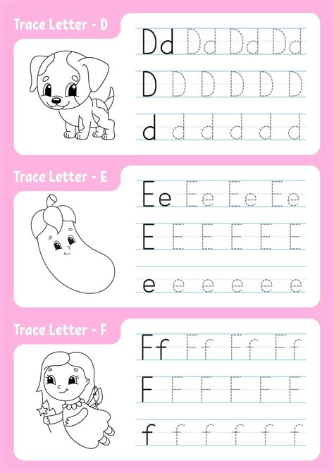 Letter F Traceable Worksheets