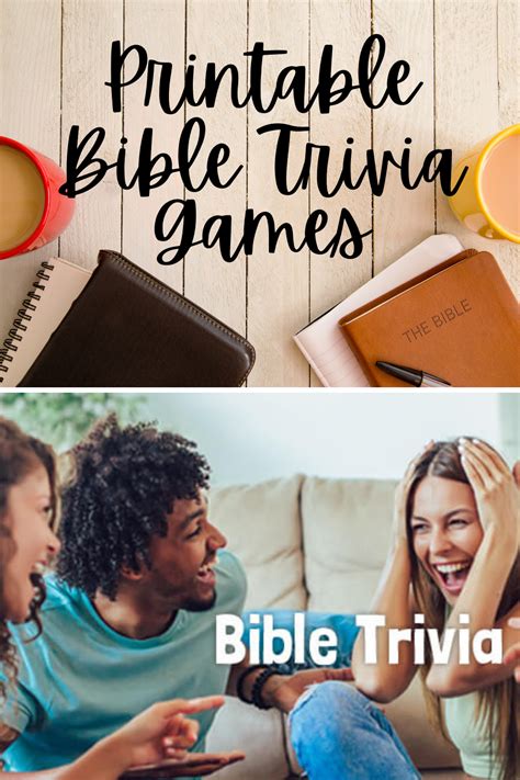 {FREE} Bible study Printable Games - Fun Party Pop | Bible trivia games ...