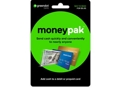 Moneypak Deposit Money To Any Card Green Dot