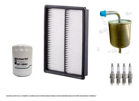 Kit Afinacion Tsuru Iii 1 6l 1995 2017 Filtro Aceite Corto Envío gratis