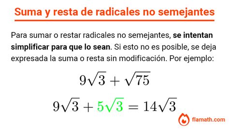 Suma Y Resta De Radicales Ejercicios Resueltos