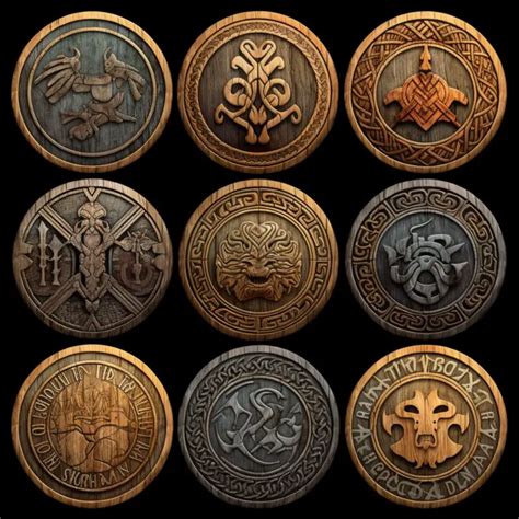 Journey Through Viking Shield History Shields Of Valor And Protection