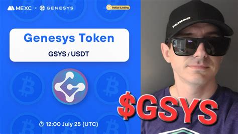 Gsys Genesys Token Crypto Coin Altcoin How To Buy Gchain Blockchain