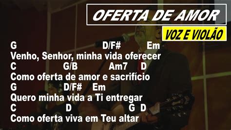 Oferta De Amor Koinonya De Louvor Voz E Viol O Cifra Simplificada