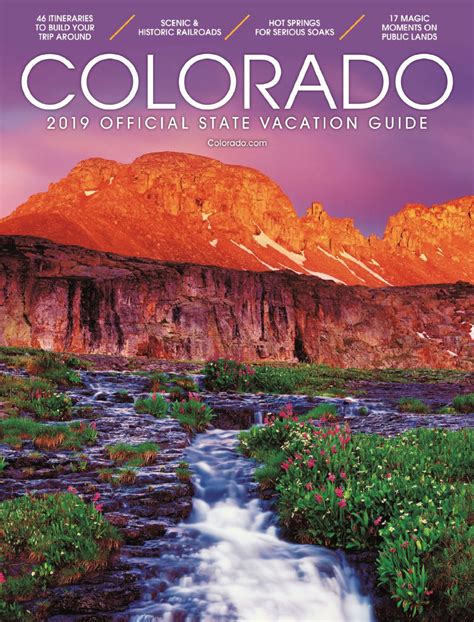 Colorado Visitors Guide - Educational Printable Activities