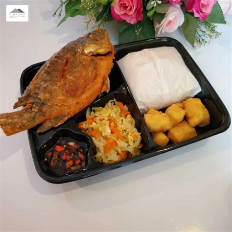 Paket Nasi Box Ikan Goreng Sambal Kecap