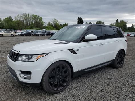 2014 Land Rover Range Rover Sport Sc For Sale In Portland Or Lot 56701