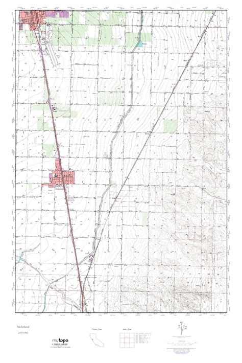 Mcfarland California Map | Printable Maps