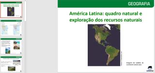 América Latina quadro natural e exploração dos recursos naturais