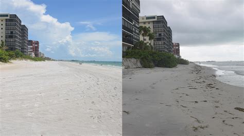 Photos Pinellas County Beaches Before And After Hurricane Idalia Wfla