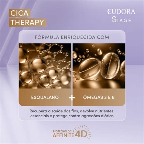 Leave In Concentrado Cicatrizante Siàge Cica Therapy 100ml Eudora