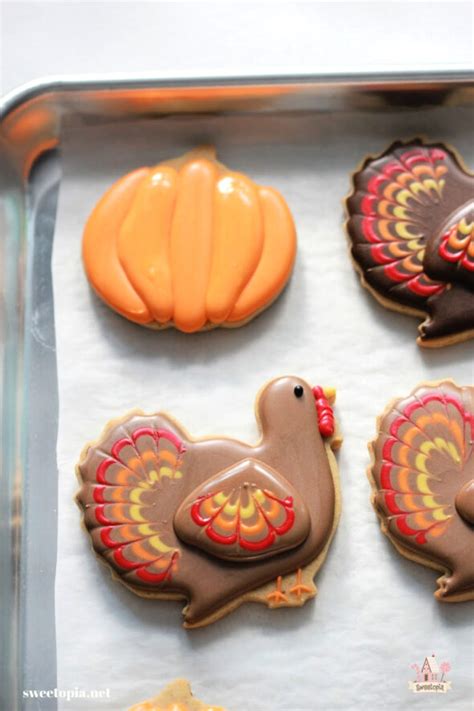 How To Decorate Turkey Cookies With Royal Icing A Step By Step Guide