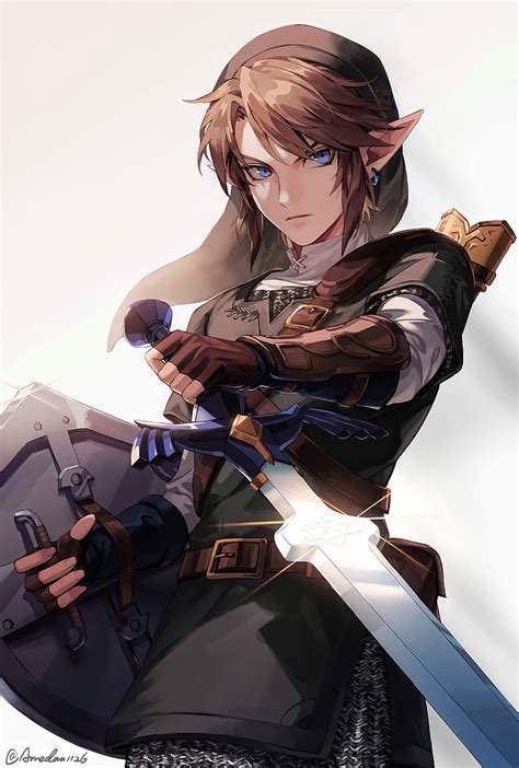 La Leyenda De Zelda Anime Juego Enlazar Tema Zelda Fondo De Pantalla De Teléfono Hd